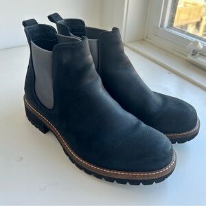 Ecco Black Ankle Boots